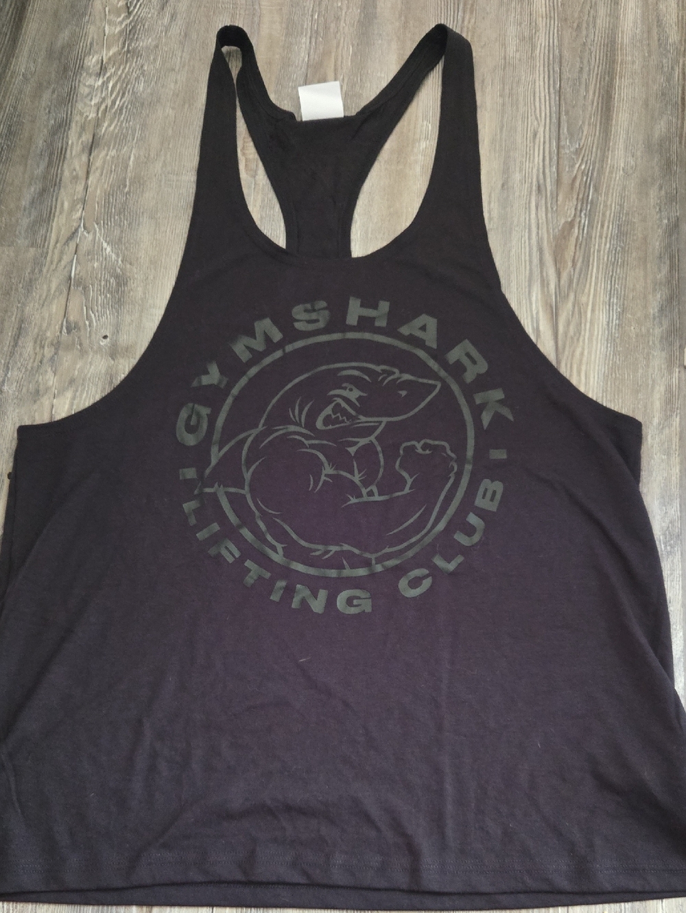 Gymshark Black Men’s Lifting Club Graphic Racerback Tank